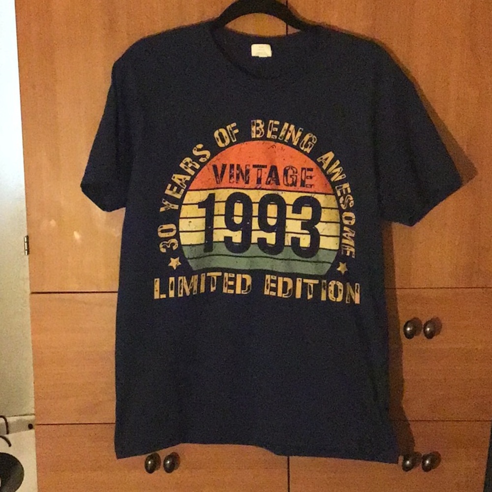 Vintage Graphic 1993 Limited Edition T-shirt sz Medium